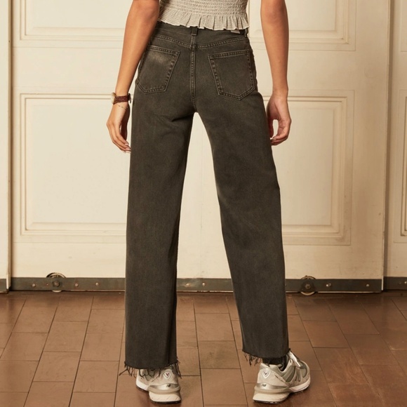 NWT Boyish The Charley High Rise Wide Leg Jeans Size 30 - Picture 5 of 15